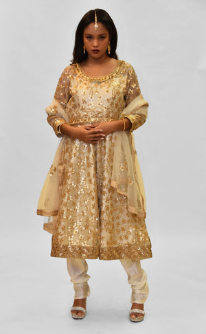 Women Gold Kurtas Churidar Salwar Suit - Buy Women Gold Kurtas Churidar  Salwar Suit online in India
